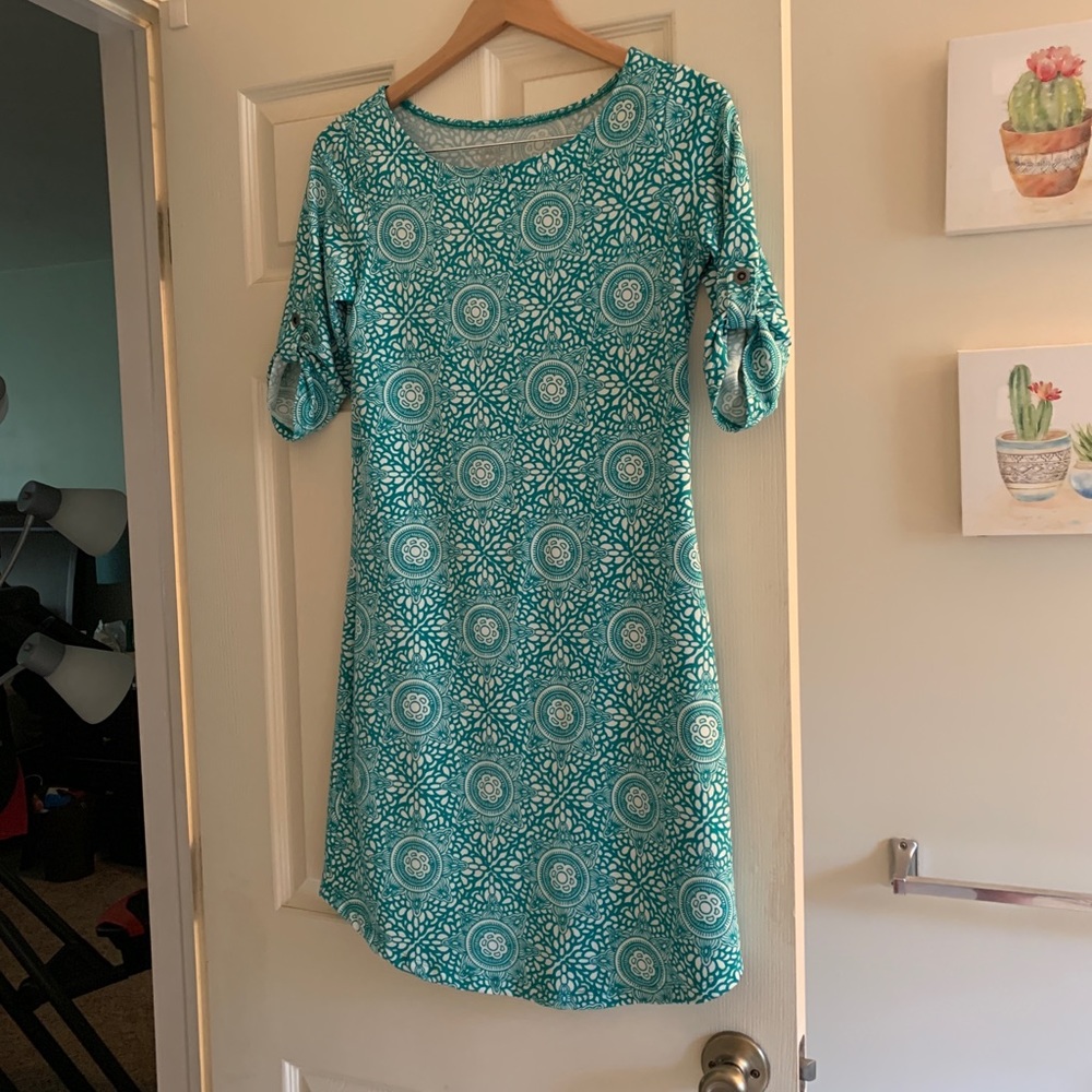 Lola 3/4 sleeve yoga dress size S